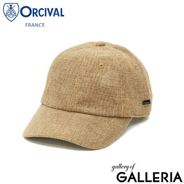 オーシバル キャップ レディース メンズ ORCIVAL 帽子 ブランド 手洗い