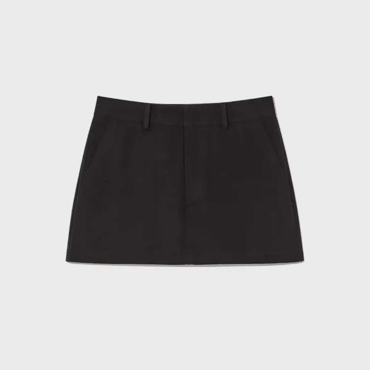 GLOWNY グロウニー オックスフォード ミニスカート oxford cotton mini skirt