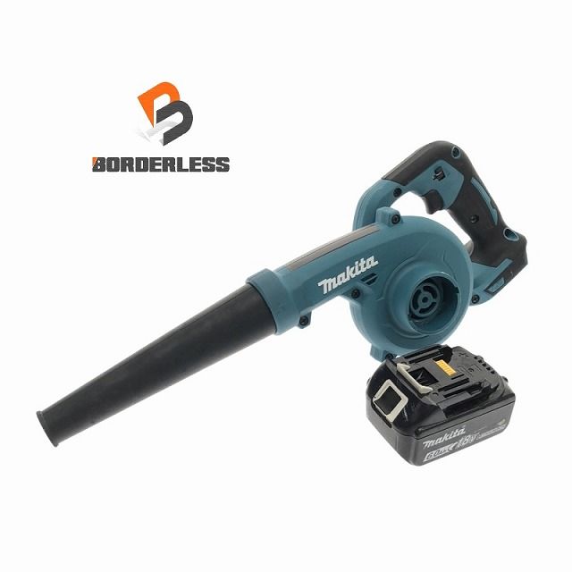 ☆中古品☆makita マキタ 18V 充電式ブロワー UB185D 6.0Ahバッテリ1個(BL1860B)付 コードレス ハンディ 送風機  93781 - メルカリ