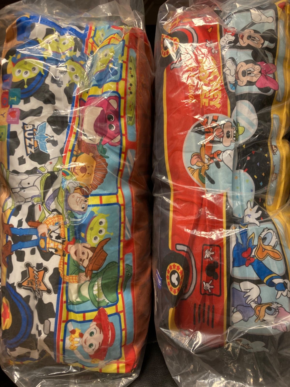 新品 ディズニー BIG バスクッション ミッキーフレンズ トイストーリー 
