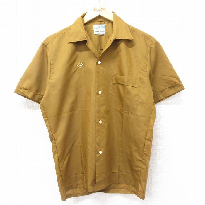 【鬼レア❗️】60'S K mart ビンテージ オープンカラー シャツ 古着 鬼レア❗️】60'S K mart ビンテージ オープンカラー シャツ