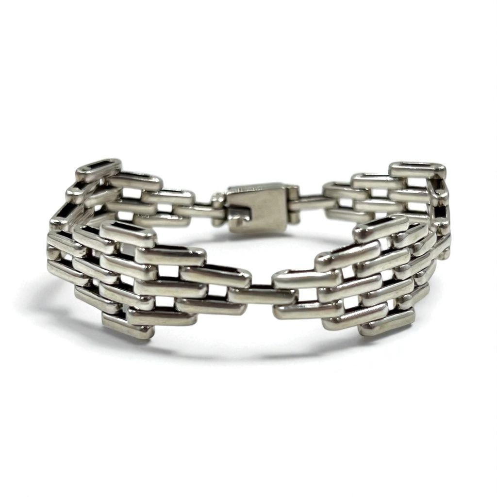 K818 [高級] HERMES エルメス シェーヌダンクル シルバー GM 10コマ