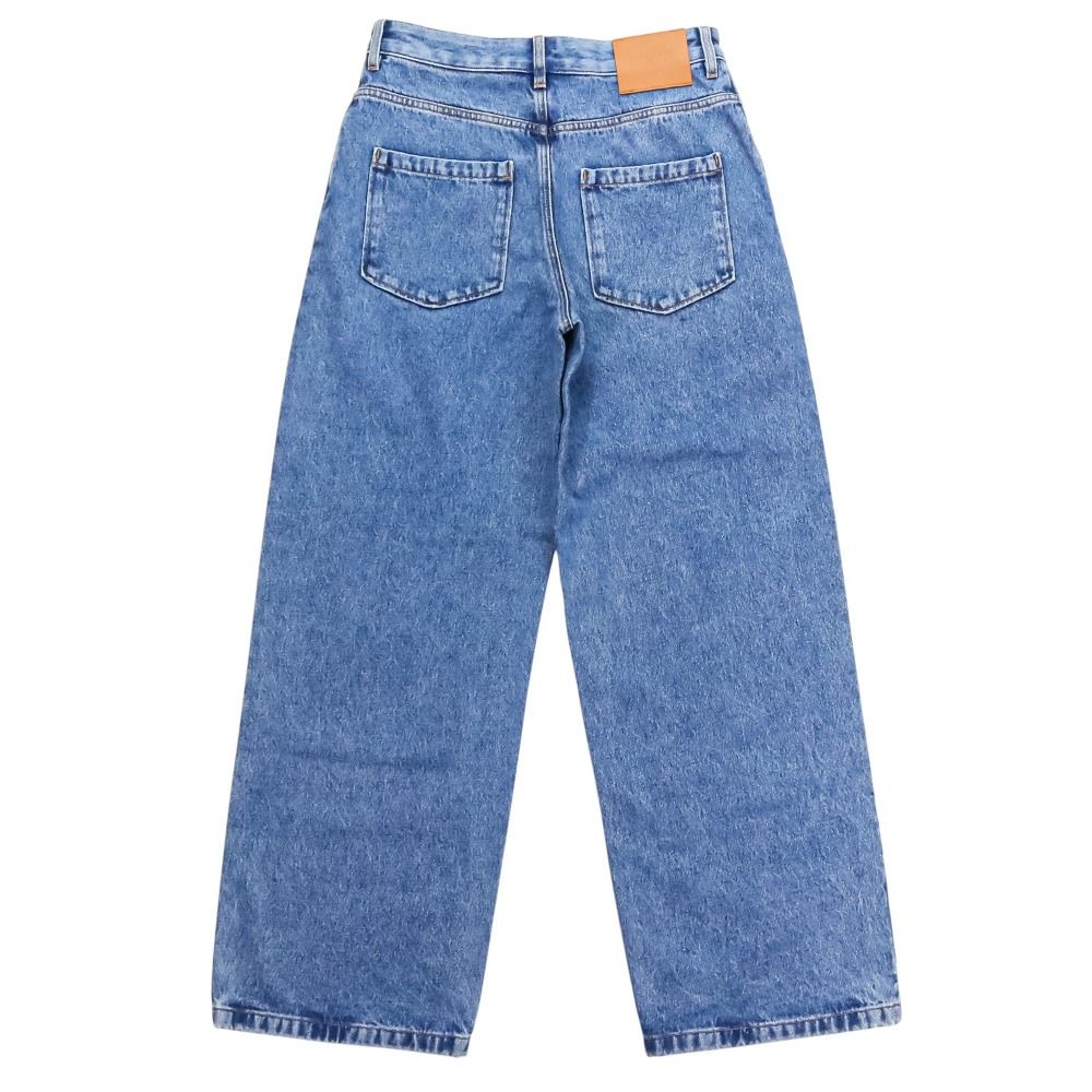 未使用 LOEWE アナグラム クロップドデニム サイズ36 ロエベ ロエベ LOEWE アナグラム クロップドデニム 36 ロエベ LOEWE