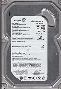 【未使用】【中古】 Seagate 3.5インチ内蔵HDD 160GB Serial-ATA3.0Gb s 7200rpm 8MB NCQ RoHS ST3160815AS