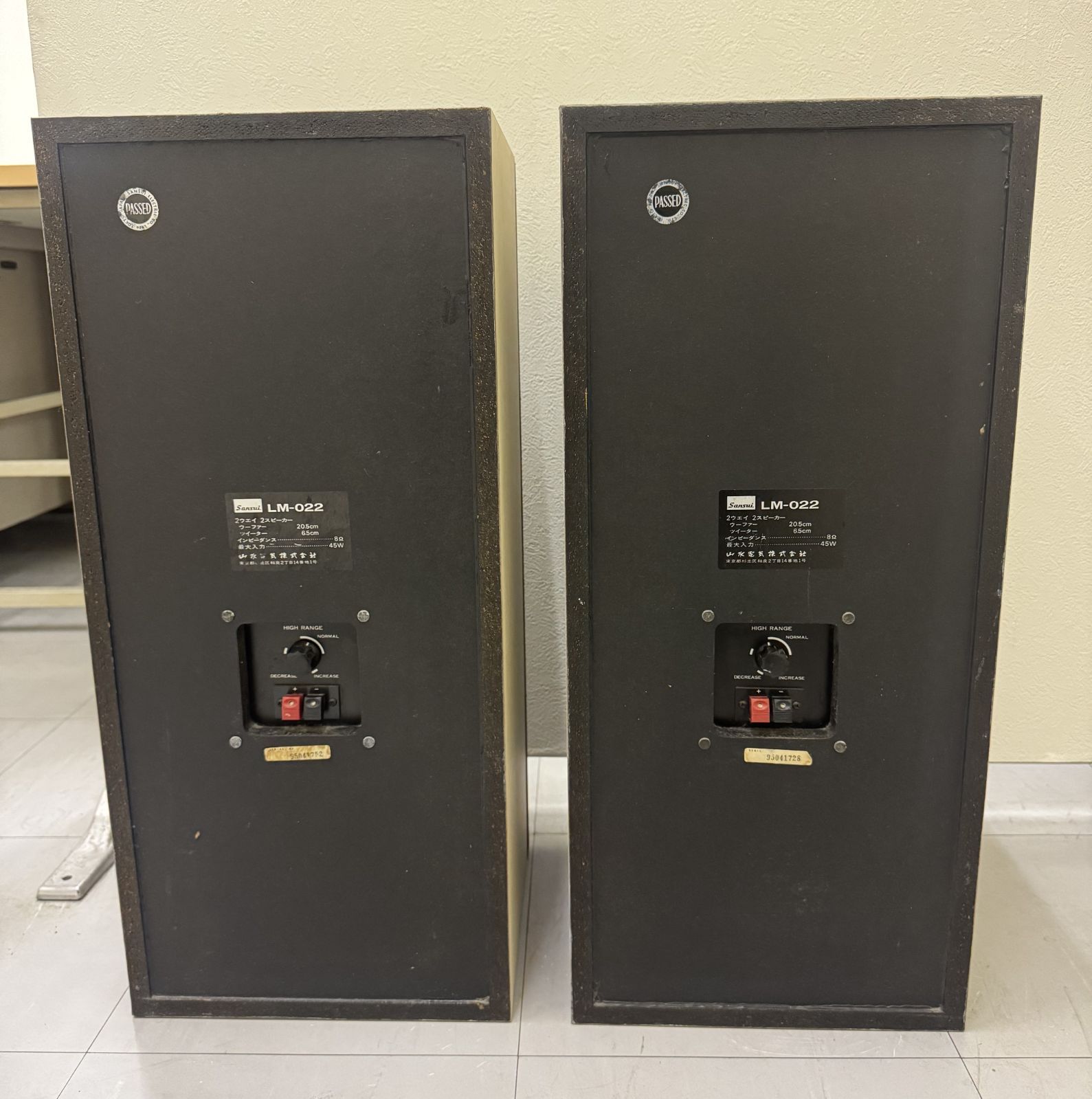 SANSUI model 2120 七宝組子 ペア 動作品 スピーカー SANSUI model 2120 七宝組子 ペア 動作品 スピーカー - メルカリ