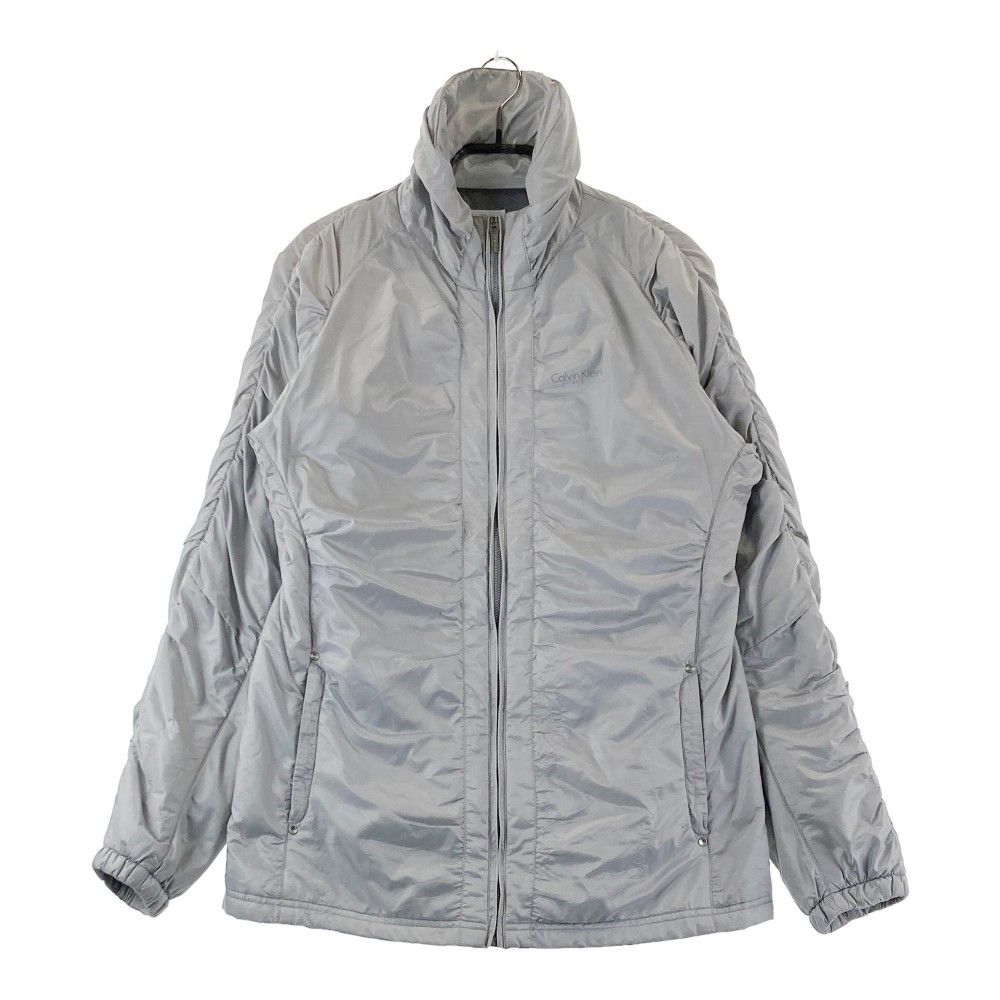 サイズ：LL Calvin klein golf カルバンクラインゴルフ  中綿 ナイロンジャケット  グレー系 [240101143356] ゴルフウェア レディース ストスト