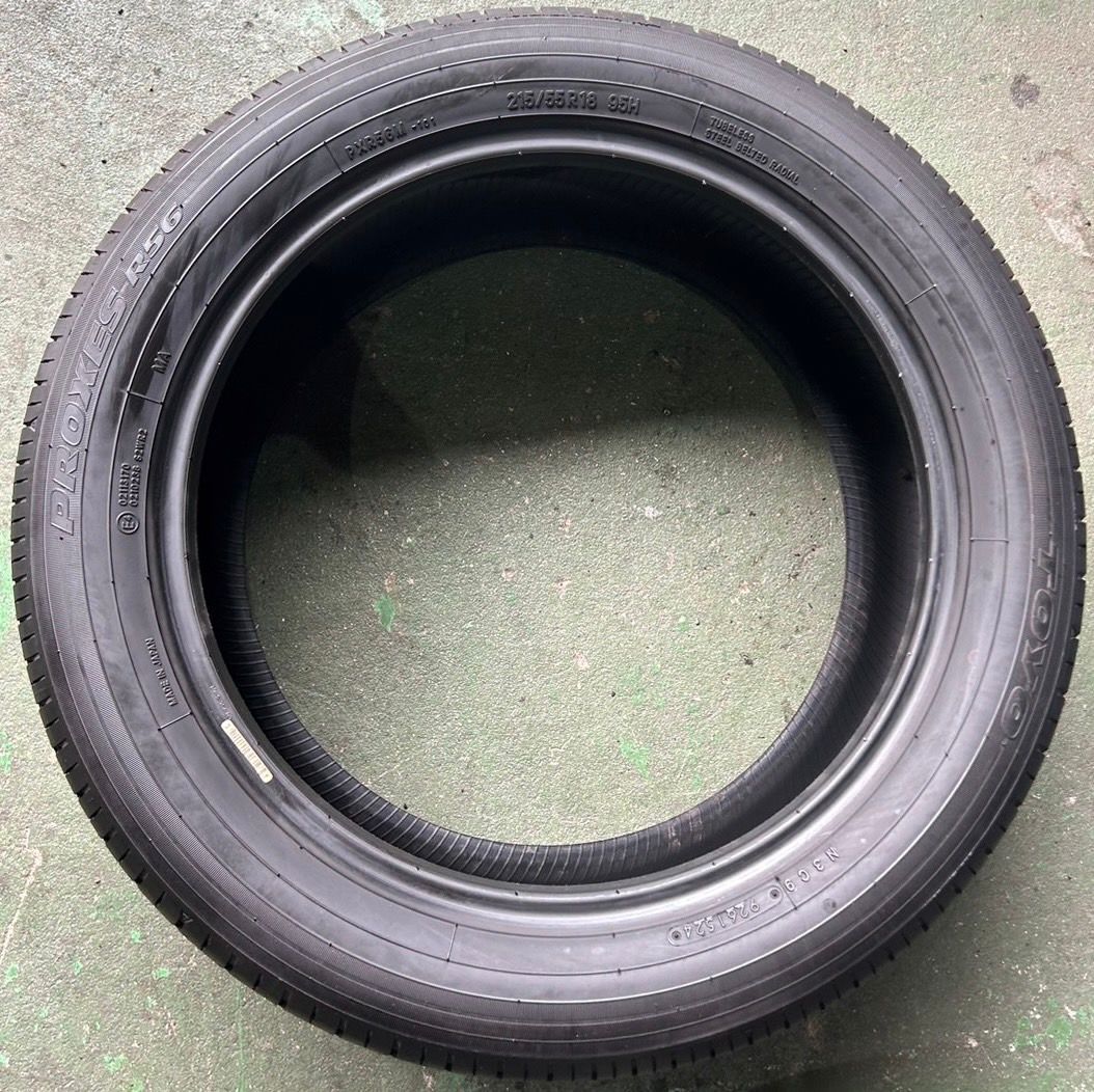 製造 溝8分山 TOYO PROXES R56 2本 215 55R18 ASP3157 FFCRYSTALESIA_COM