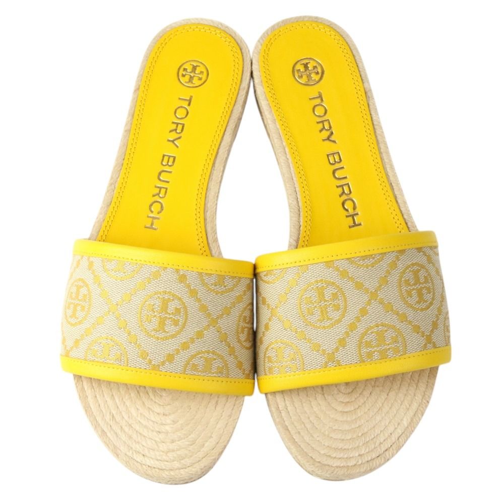 美品 TORY BURCH トリーバーチ モノグラム エスパドリーユ