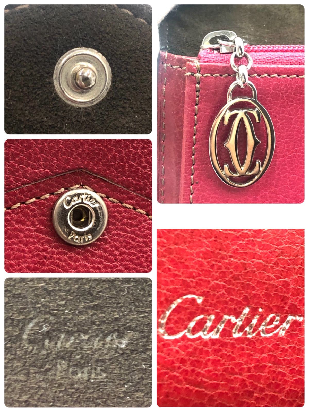 □希少□Cartier カルティエ コレクション レ・マスト 長財布 レター型 