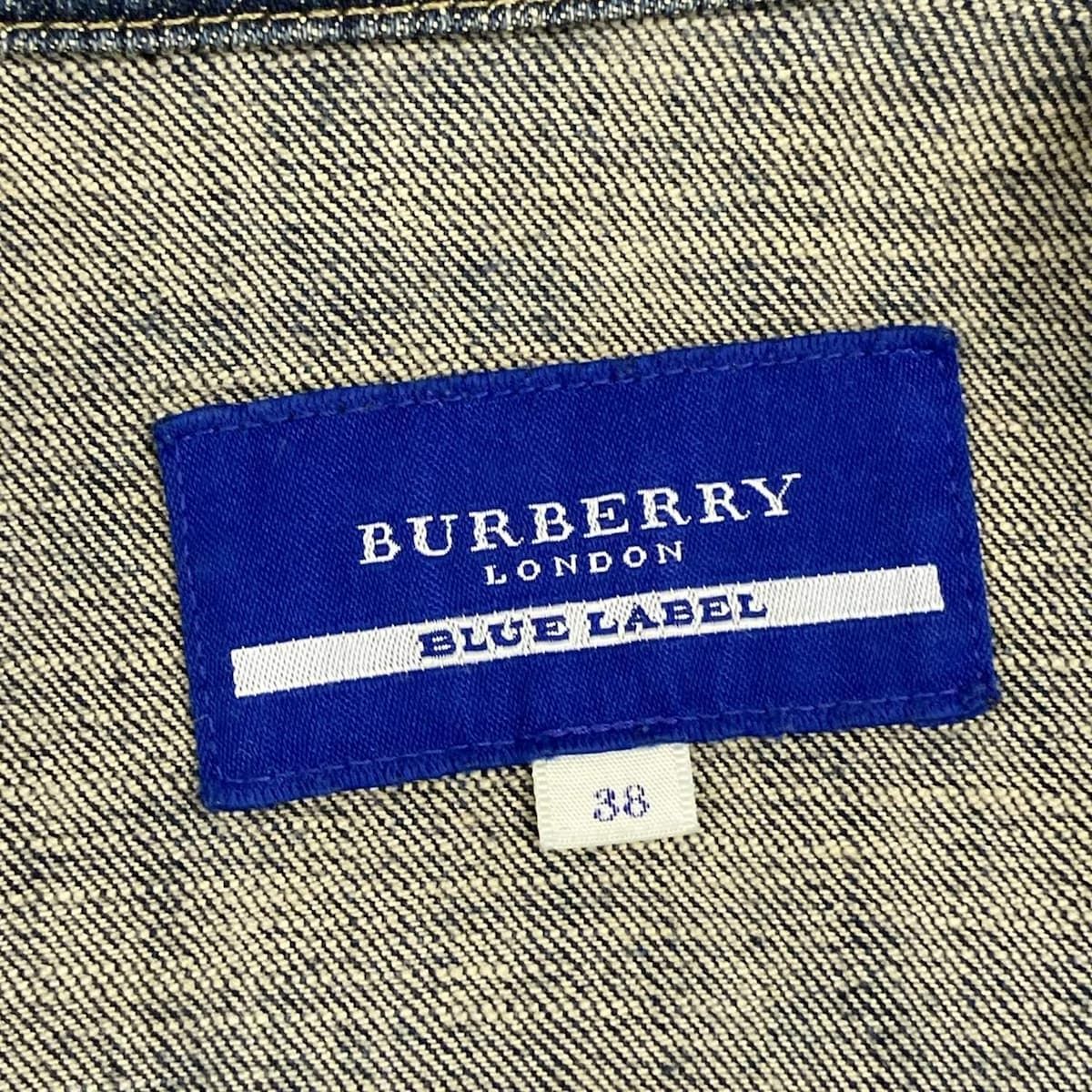 バーバリー★ブルーレーベル★レディース３８サイズ★美中古 美品 Burberry Blue Label バーバリーブルーレーベル チェック柄