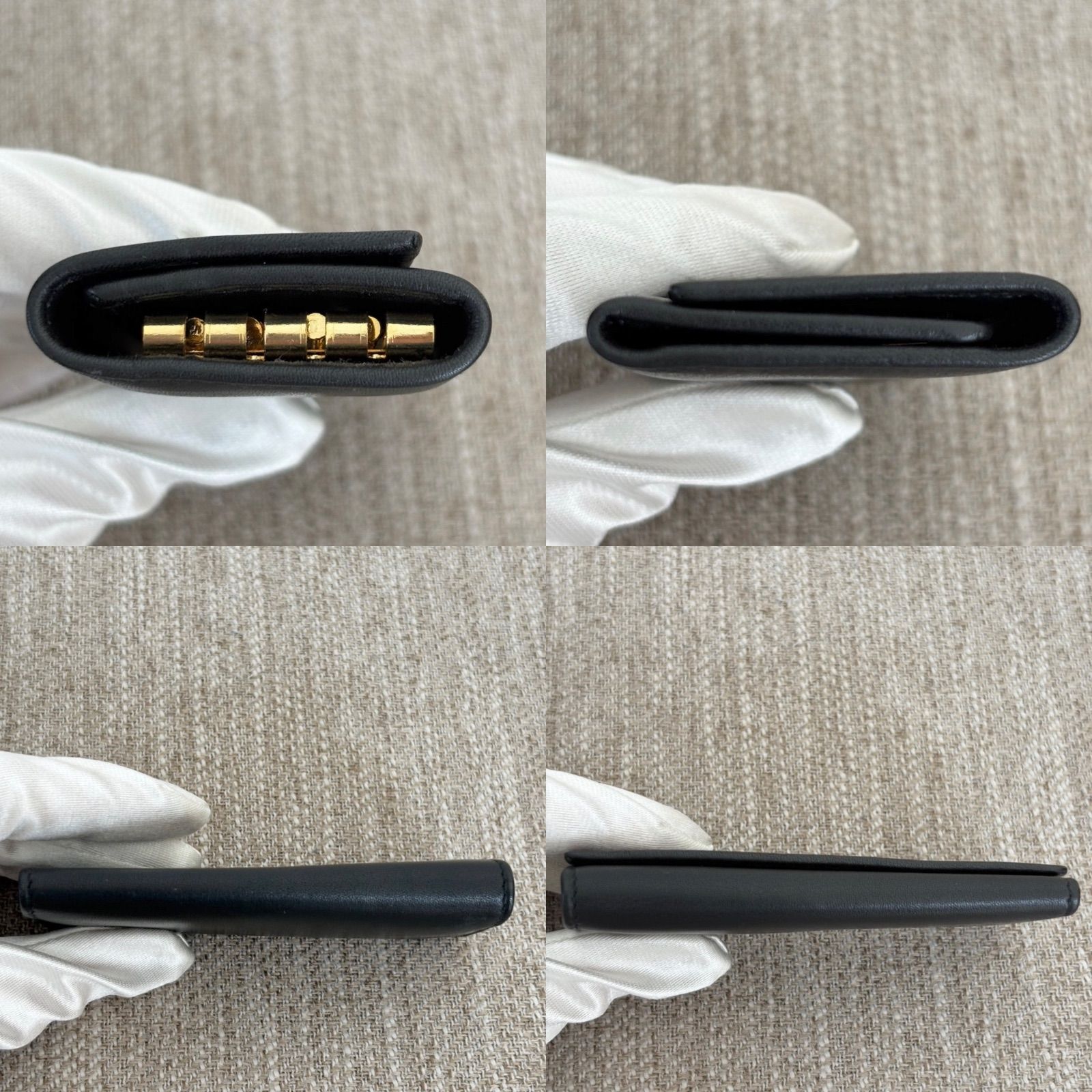 極美品】CELINE セリーヌ レザー 4連 キーケース 鍵入れ
