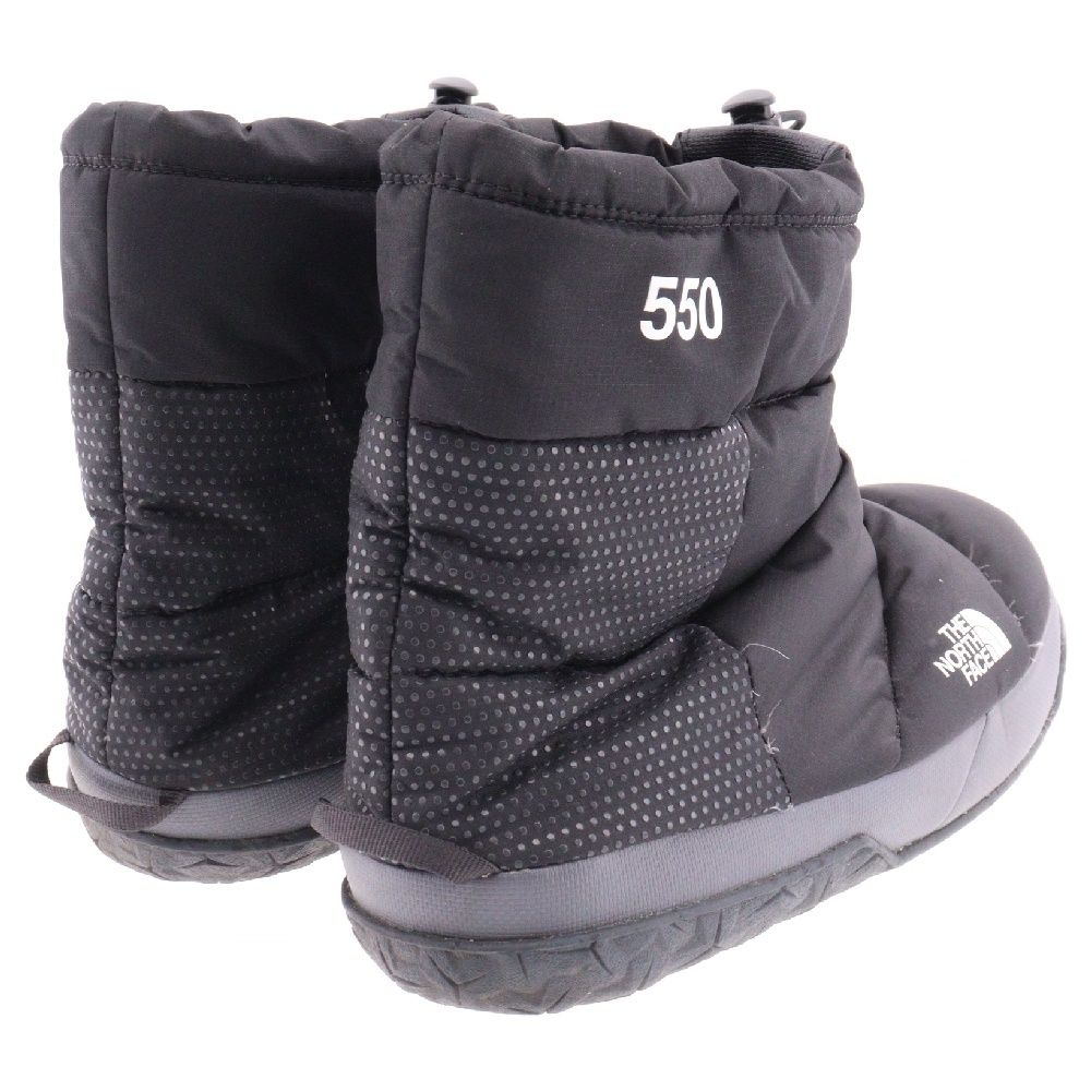 THE NORTH FACE (ザノースフェイス) NUPTSE APRES BOOTS ヌプシ アプレ ロゴ スノーブーツ ダウンブーツ ブラック US10/28cm NF0A7W4H