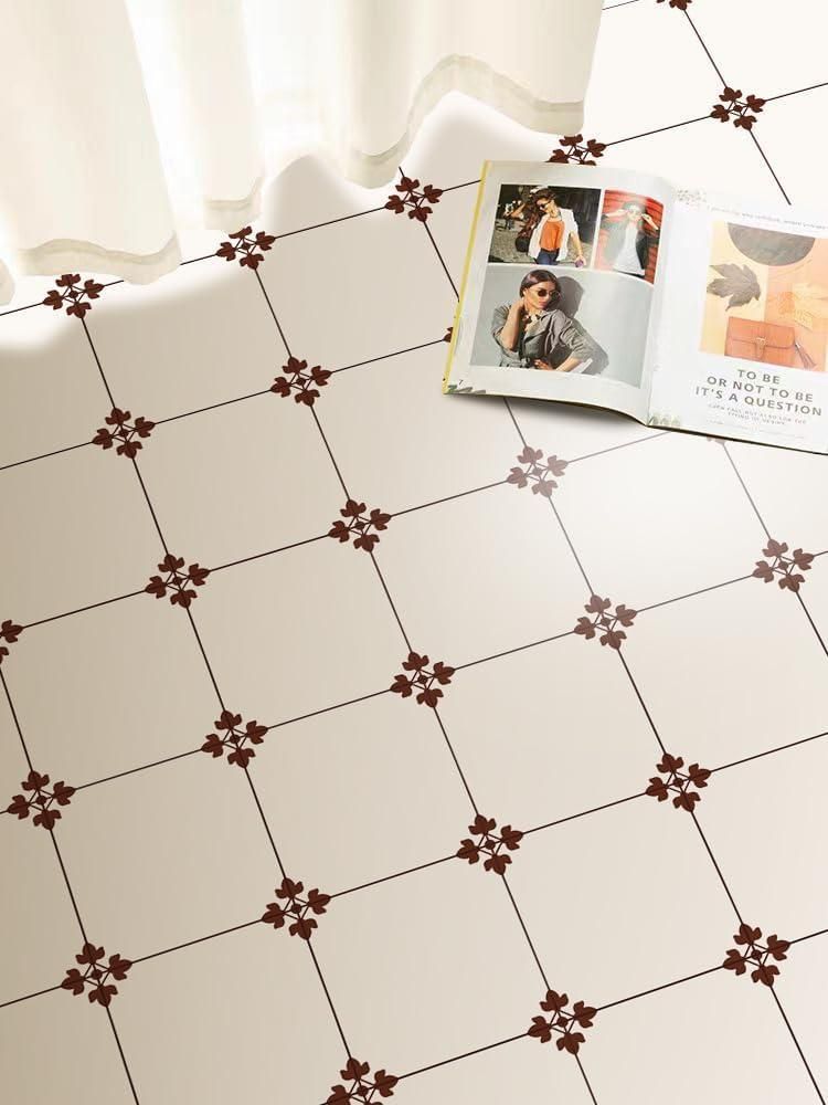 MORCART フロアタイル 置くだけ 貼るだけ フロアシート 接着剤不要 床