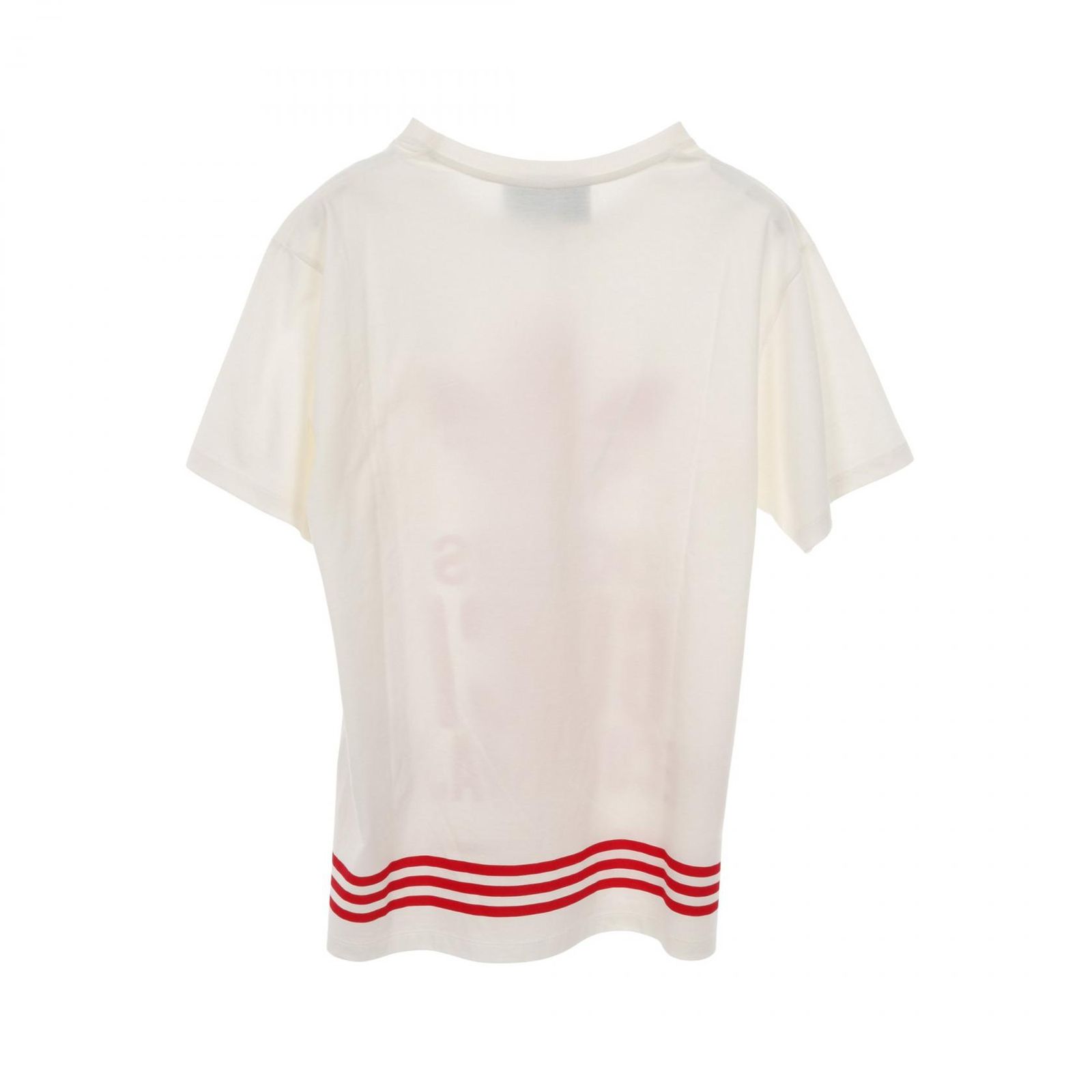 グッチ ブランドオフ GUCCI コットン カットソー 中古 レディース GUCCI グッチ オーバーサイズ ロゴ コットン Tシャツ 半袖