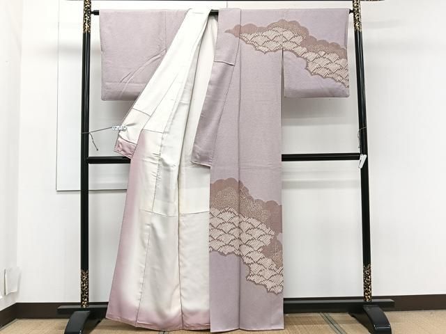 平和屋着物●創業460年・千總　訪問着　絞り　刺繍　草花　金彩　高島屋扱い　正絹　逸品　AAAY8991ph 平和屋着物○創業460年・千總 訪問着 絞り 刺繍 草花 金彩 高島屋