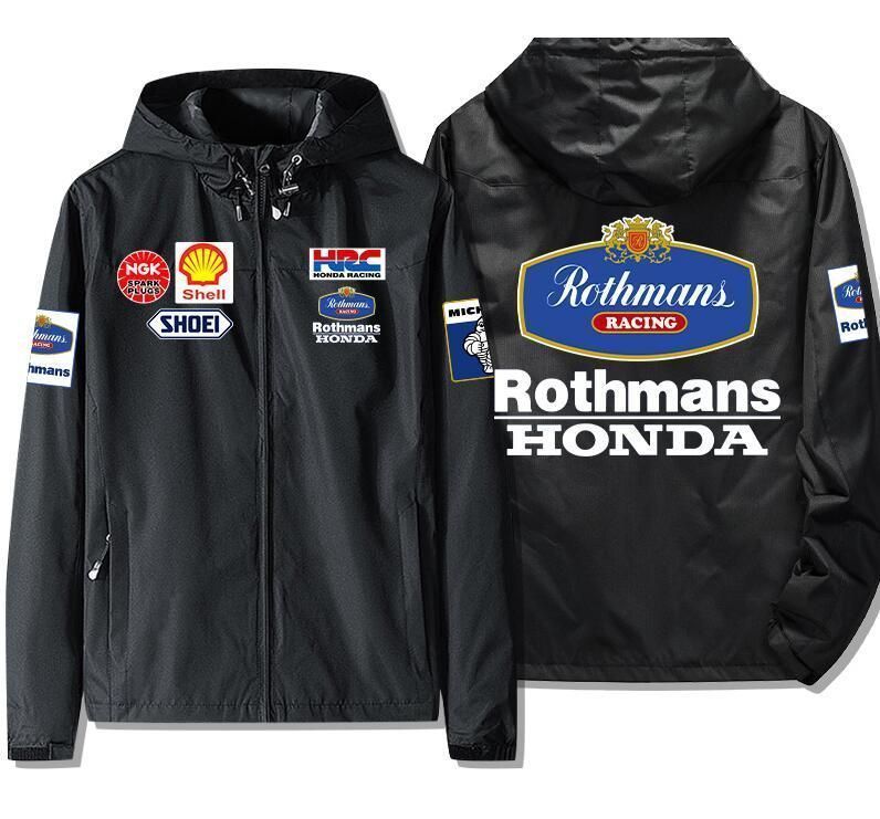 ロスマンズ HRC MotoGPスレーシング ジャケット Rothmans x honda 