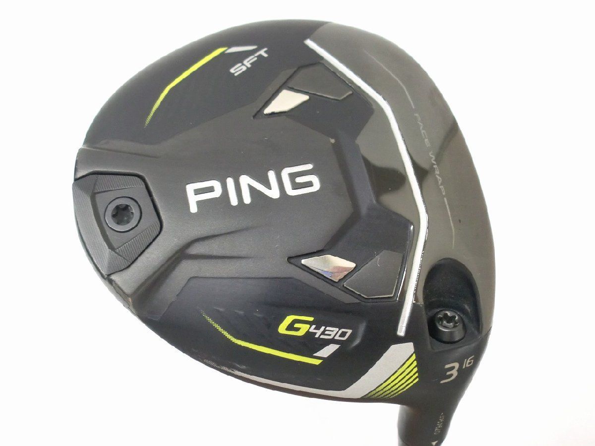 中古品 ピン G430 SFT フェアウェイウッド 3w(16) ALTA J CB BLACK S
