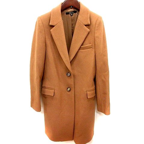 Flammeum フラミューム チェスターコート フラミューム Flammeum チェスターコート 総裏地 38 キャメル