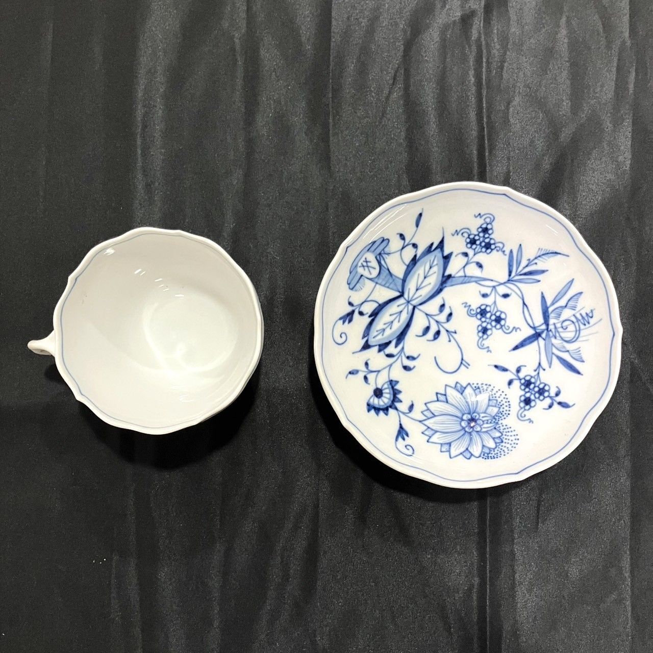 meissen マイセン カップ・ソーサー ブルーオニオン 1客 【公式通販】