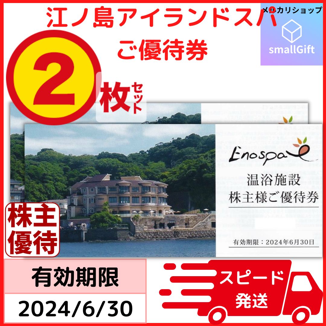 江ノ島アイランドスパ優待券 2枚 2024年6月30日迄 - プール