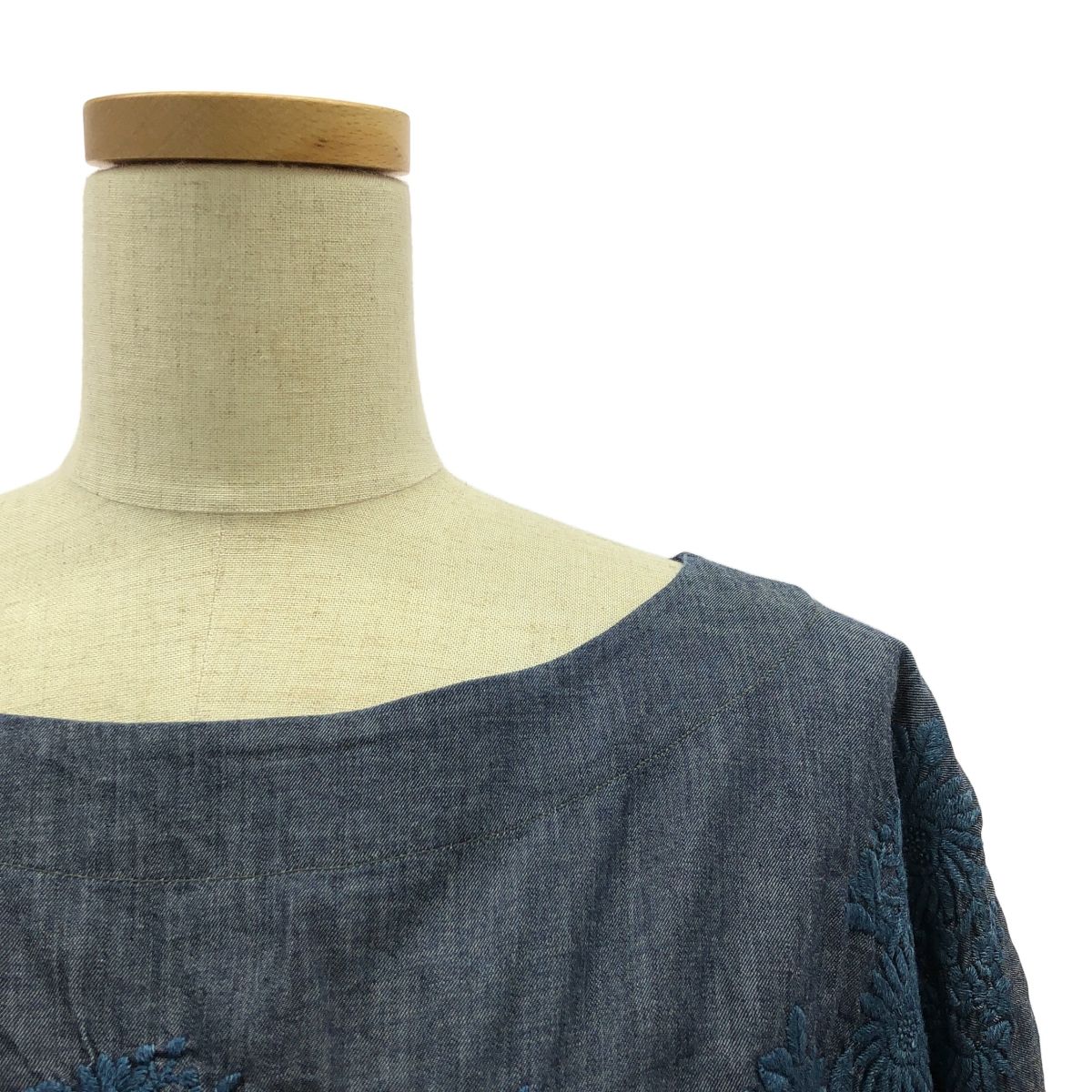 45r / フォーティファイブアール | コットン フラワー 花刺しゅう  