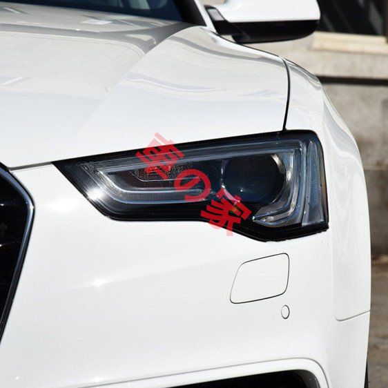 ヘッドライトカバー Audi A5 1代目 8T 8F 後期型 2012-2016年適用 ヘッドランプ透明レンズ ランプシェード高質PC製