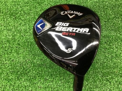 キャロウェイ BIG BERTHA 2014 BETA 5W フェアウェイウッド FW AIR Speeder for BIG BERTHA フェアウェイ フレックスR メンズ 男性用 右利き 右用 Bランク ゴルフクラブ