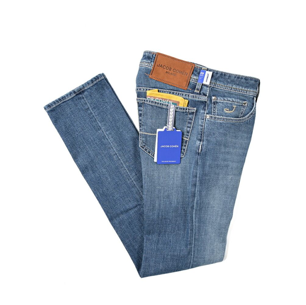 JACOB COHEN BARD STRETCH JEANS SLIM FIT ストレッチ デニムジーンズ パンツ MEDIUM BLUE ミディアムブルー 400781