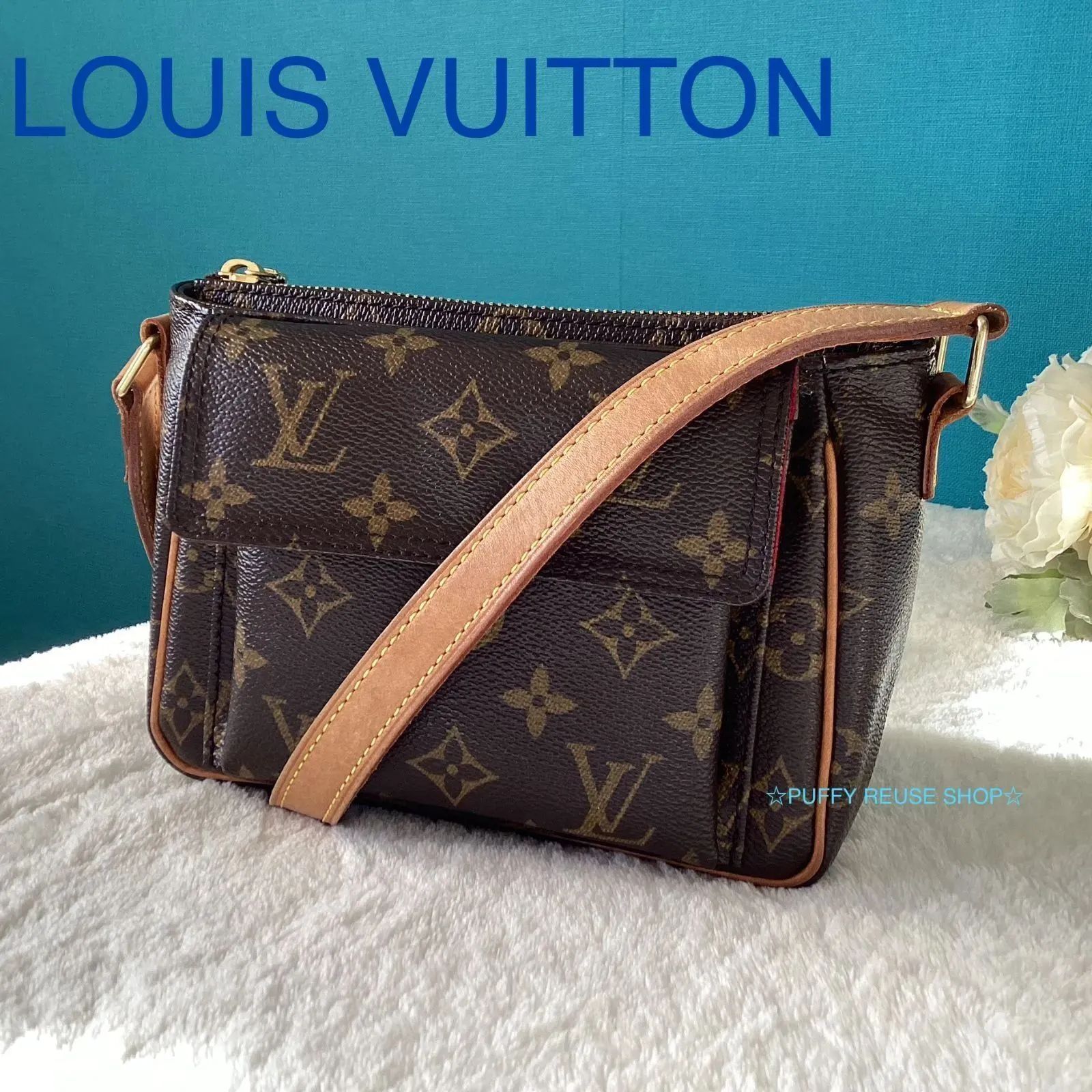 LOUIS VUITTON　ルイヴィトン M51165 モノグラム ヴィバシテPM ショルダーバッグ