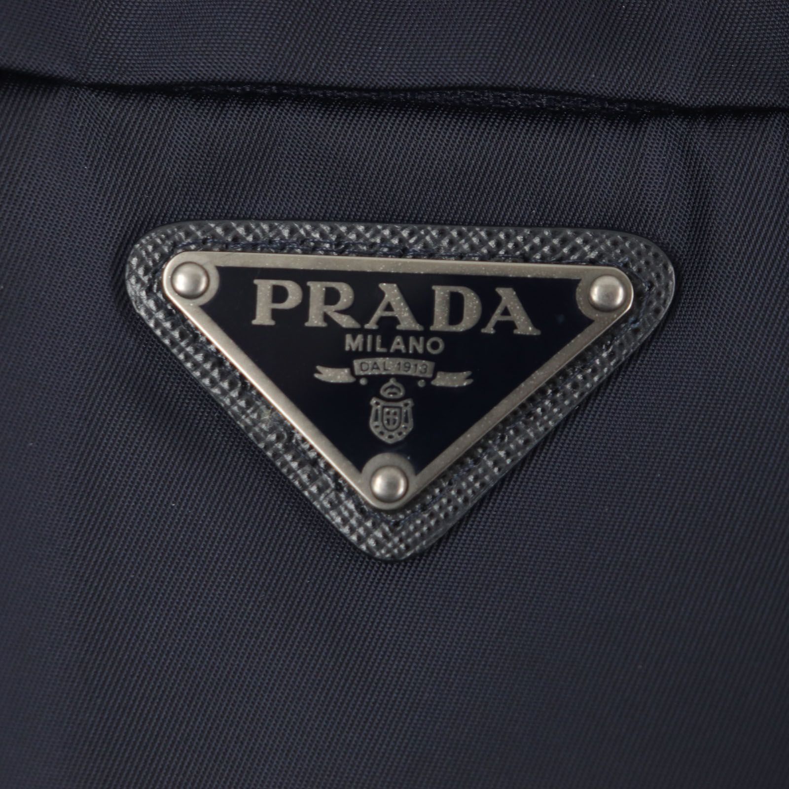 美品▽PRADA プラダ 2020年製 SGX685 Re-Nylon トライアングル