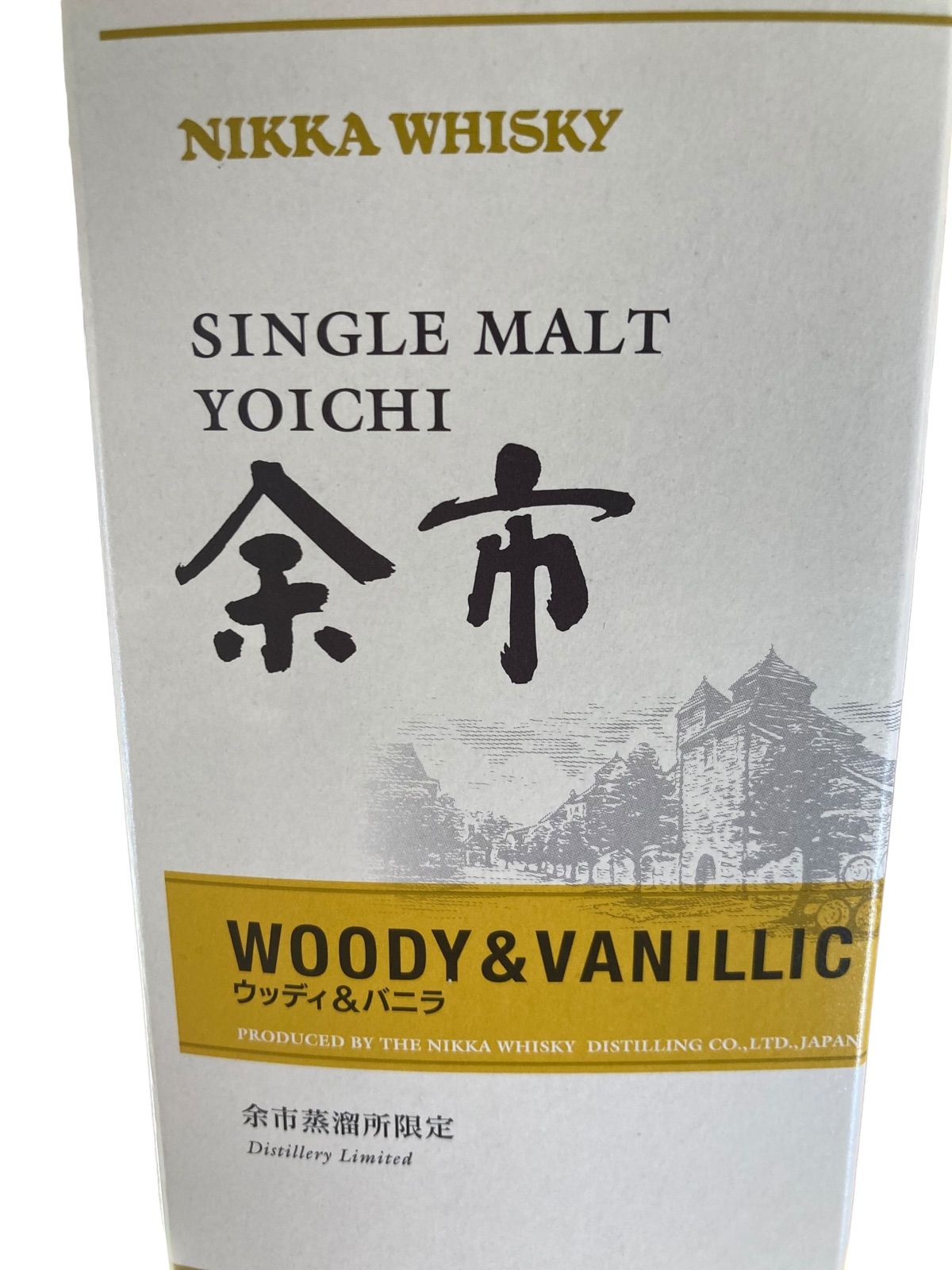 ニッカ シングルモルト余市 ウッディ&バニラ 500ml 余市蒸留酒