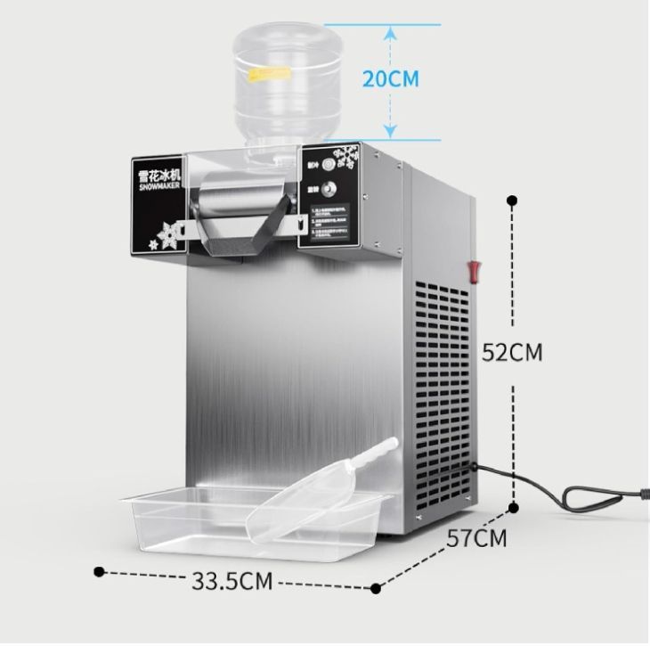 スノーフレーク製氷機　スノーアイス Amazon.co.jp: スノーフレーク製氷機、60kg/24H商業