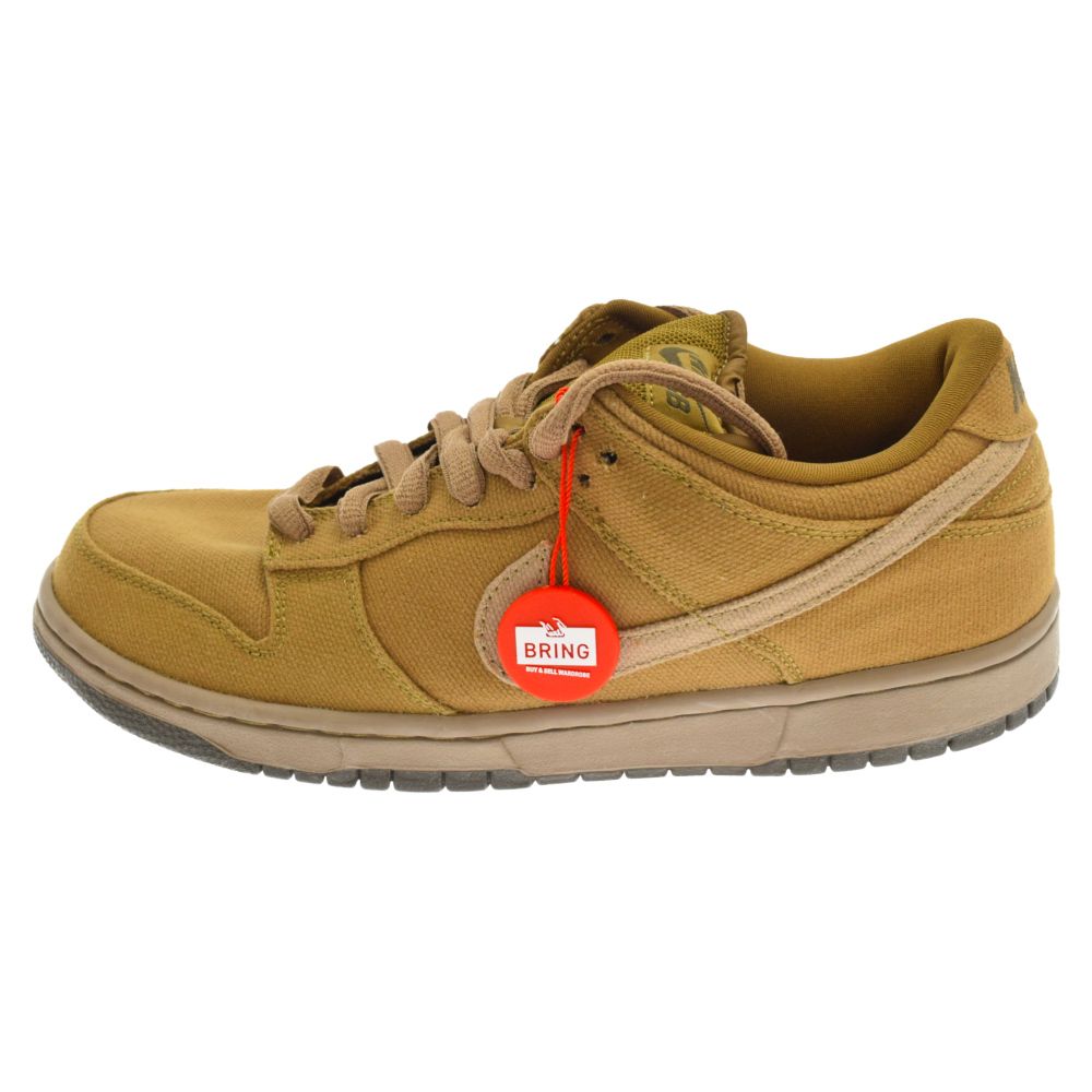 NIKE SB ナイキエスビー SB DUNK LOW PRO SPANISH MOSS 304292-321 ダンク ロー プロ スパニッシュ モス ローカットスニーカー ブラウン US9.5/27.5cm NIKE SB (ナイキエスビー) SB DUNK LOW PRO SPANISH MOSS 304292-321