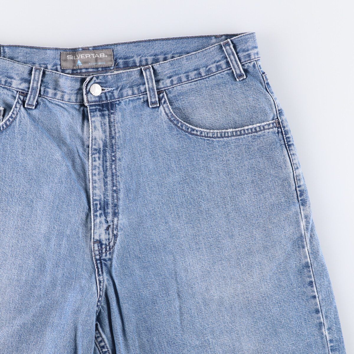 古着 00年代 リーバイス Levi s SILVER TAB シルバータブ BAGGY FIT デニムショーツ ハーフパンツ ジョーツ メンズw36相当 eaa587960 KIN-KAAI_COM