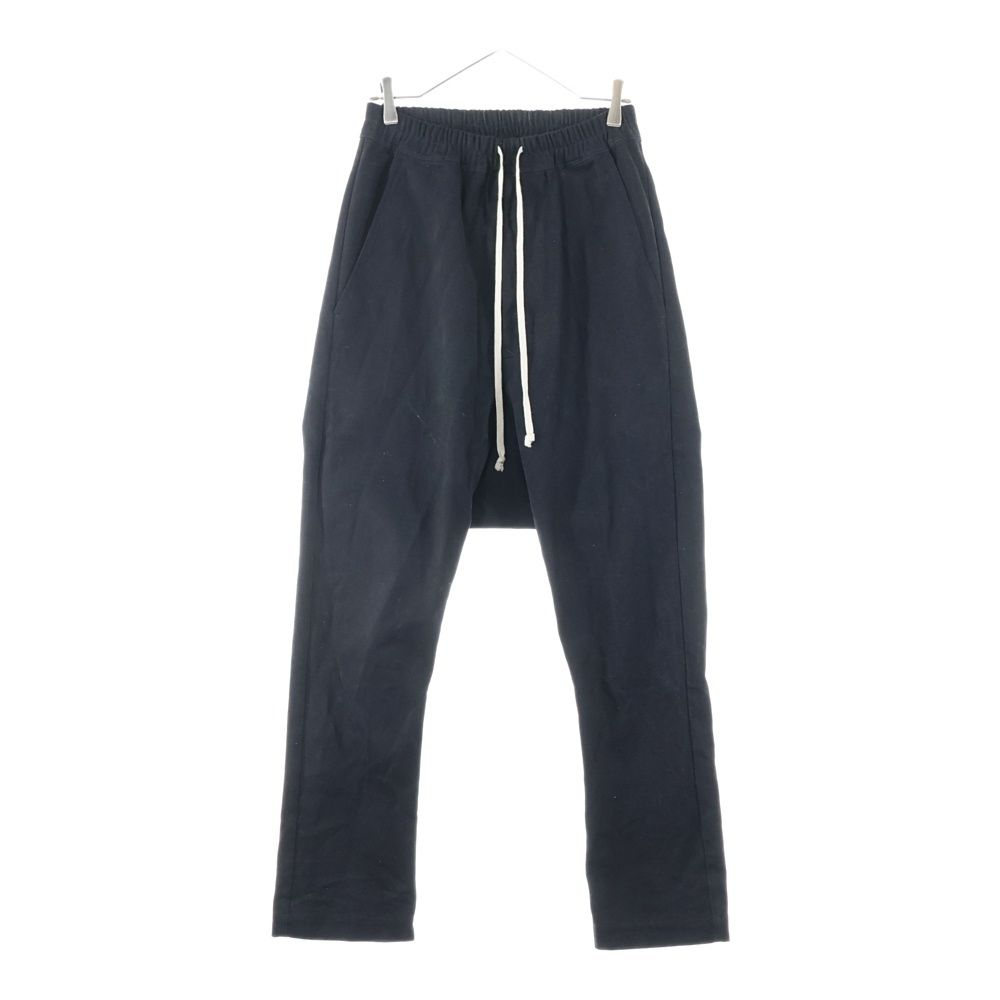 Rick Owens リックオウエンス 22AW DRAWSTRING LONG PANTS ドローストリング ロングパンツ ブラック RU02B2380-CF