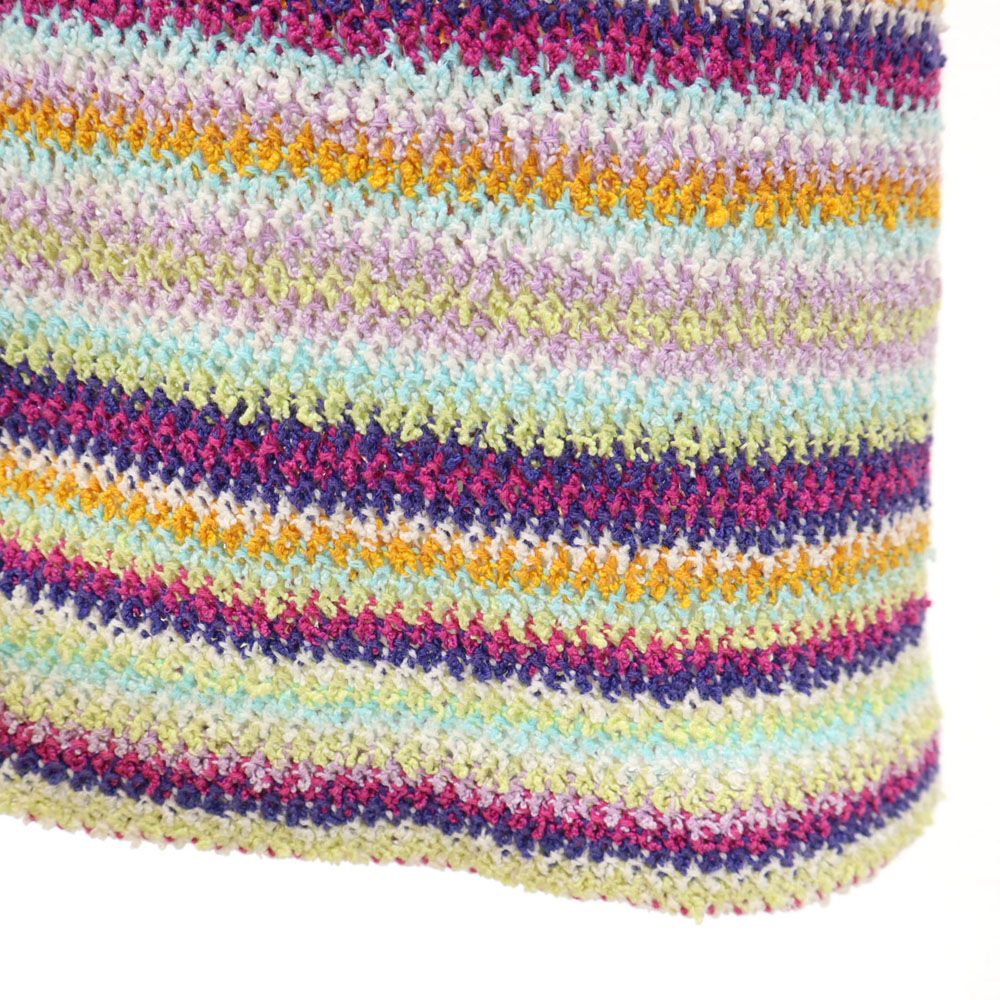 ミッソーニ イタリア製 ボーダー柄 長袖 セーター 44 ホワイト 他 Missoni ニット レディース 古着 中古 ミッソーニ イタリア製 ボーダー柄 長袖 セーター 44 ホワイト