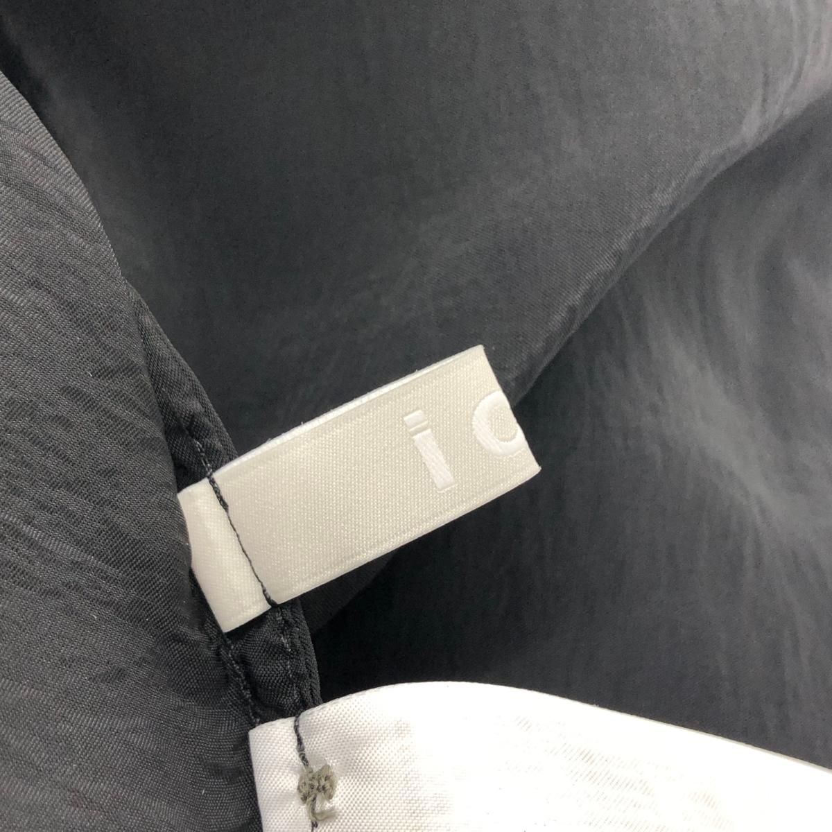 【極美品】ICB　キュプラシルキーオーガンジー ワンピース　大きいサイズ46 ICB（アイシービー） ワンピース キュプラシルキーオーガンジー