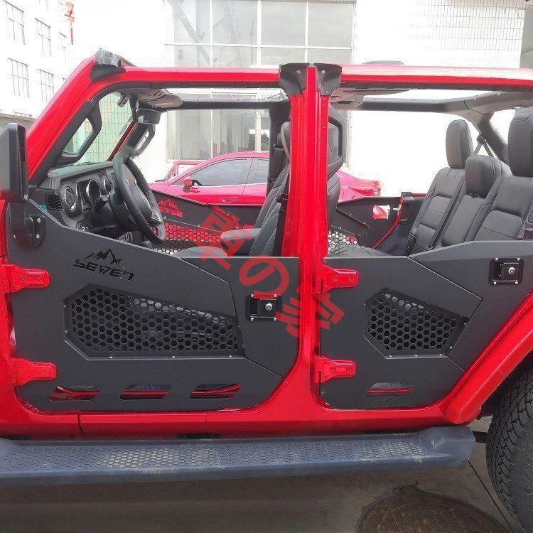 ジープ ラングラー JEEP 2007〜2017 JK 2018年以降 JL JT 用 ハーフドア