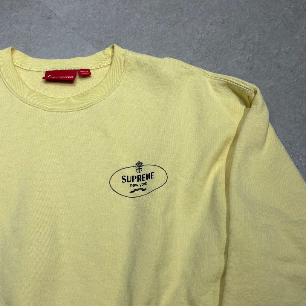 SUPREME シュプリーム 24AW Crest Crewneck クレストクルーネック 