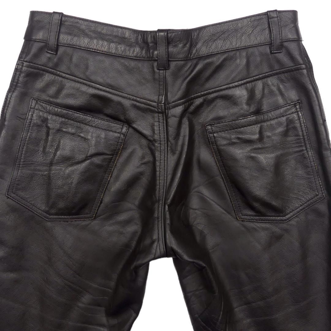 レザー パンツ 本革 モトフィールド XL 革パンツ ブーツカット JJ934 レザー パンツ 本革 モトフィールド XL 革パンツ ブーツカット JJ934