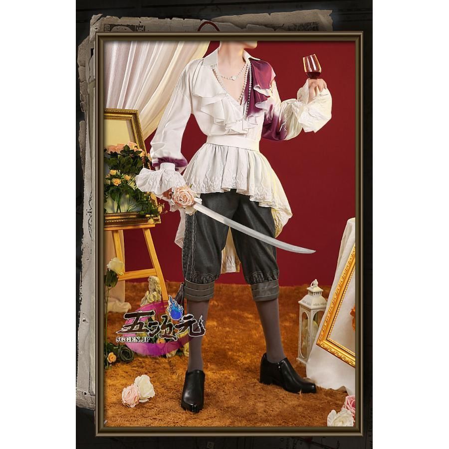 三分妄想 第五人格 Identity V 写真家 ジョゼフ 宿酔 コスプレ 衣装 ウィッグ 追加可