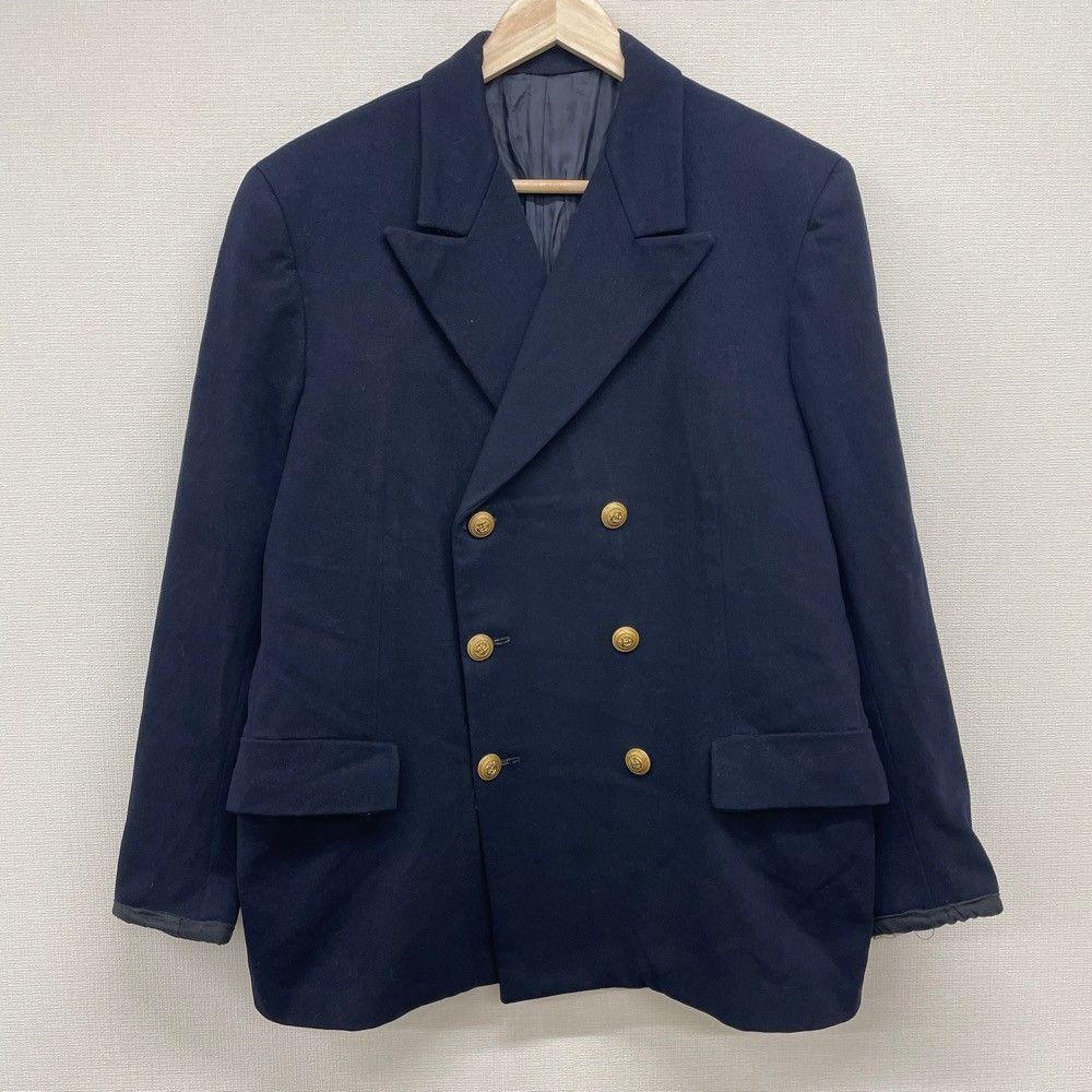 70S イタリア海軍ウール ピーコート 金色ボタン 70S イタリア海軍ウール ピーコート 金色ボタン VINTAGE