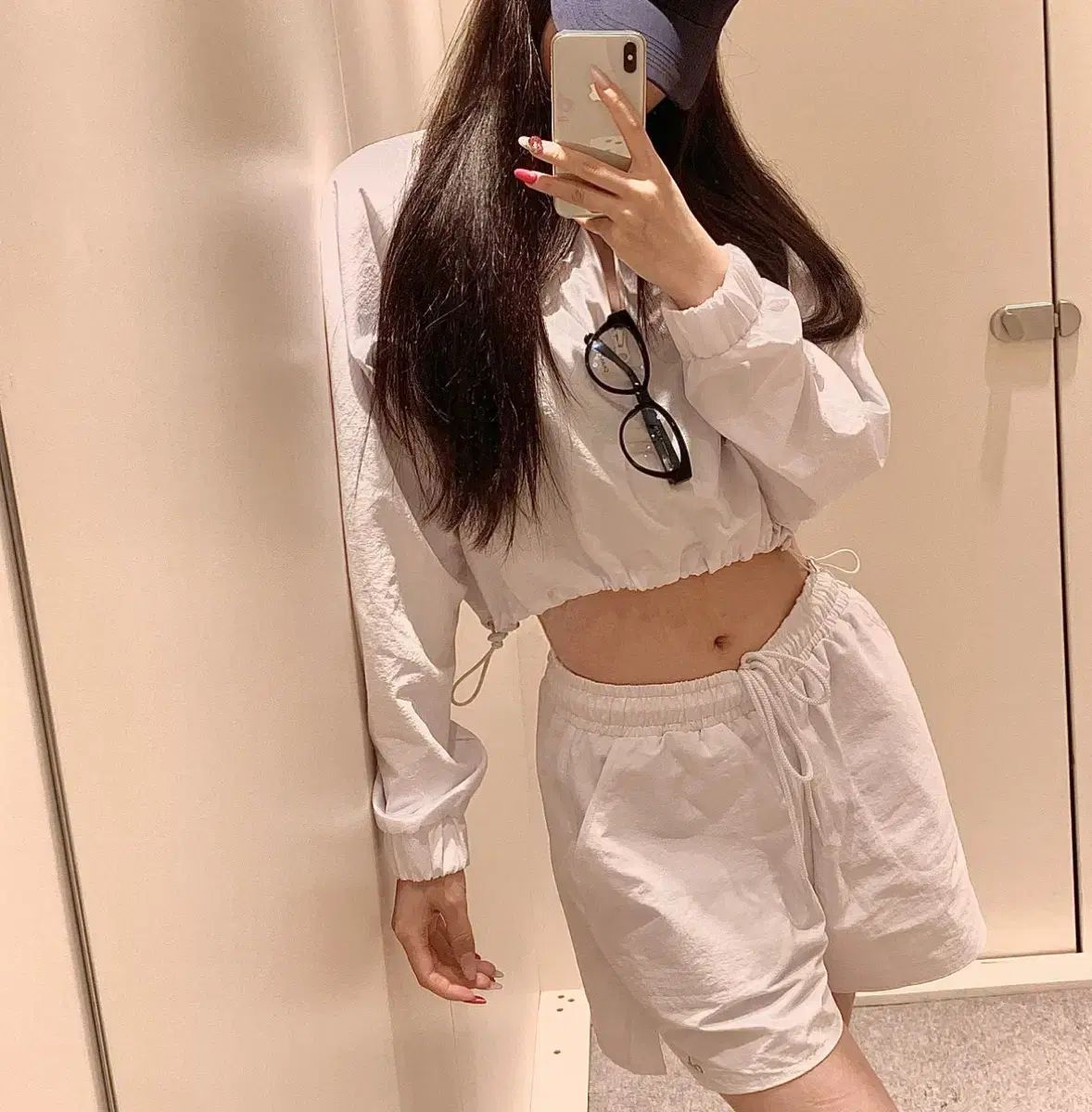  アーロ クロップド クォーターハウス レディース 長袖 Tシャツ カットソー