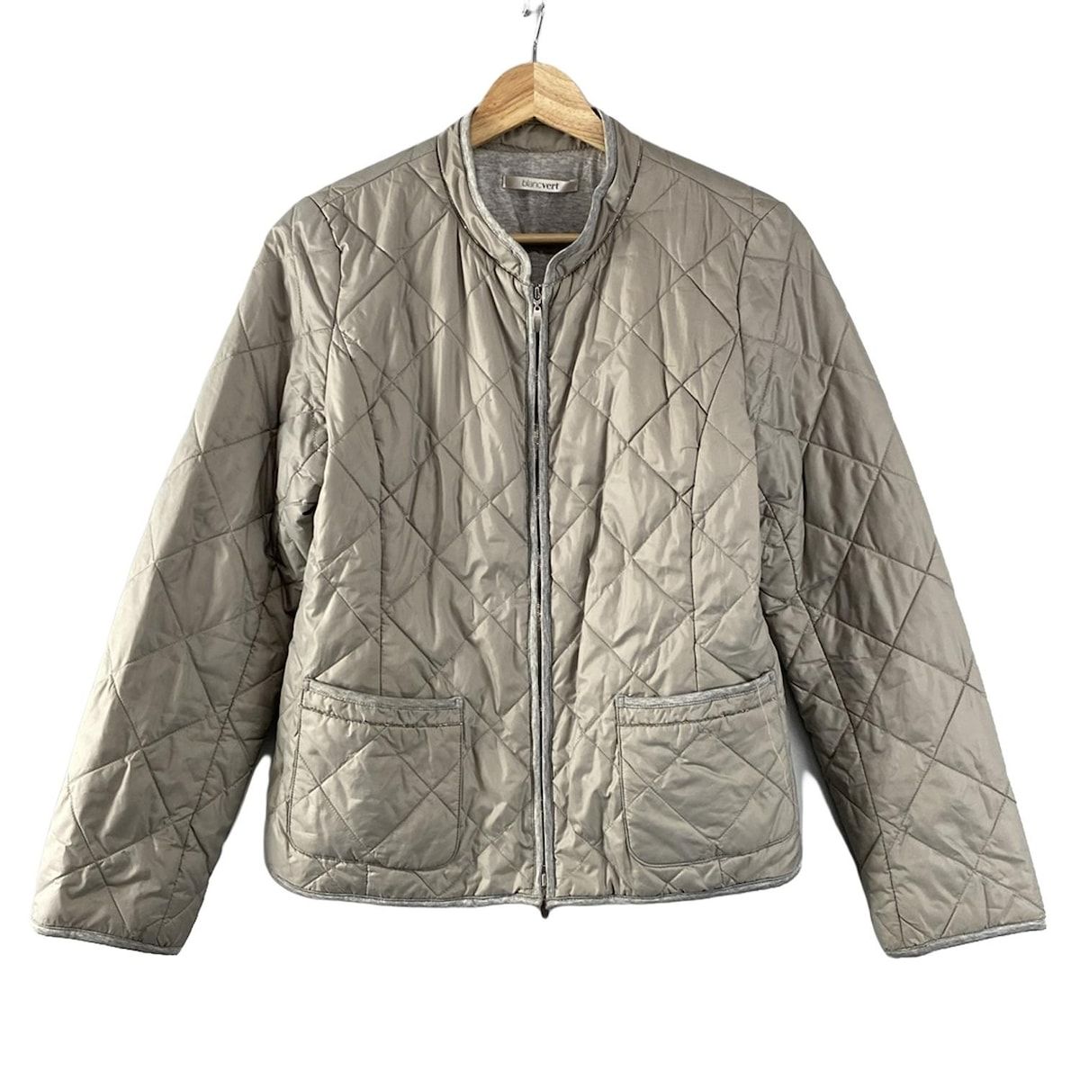 blancvert ホワイトシアーブルゾン blancvert ブルゾン blancvert ホワイトシアーブルゾン シアーブルゾン