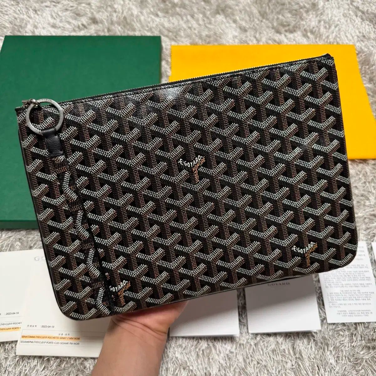 GOYARD ゴヤール サンルイPM ブラック トートバッグ 【公式通販】