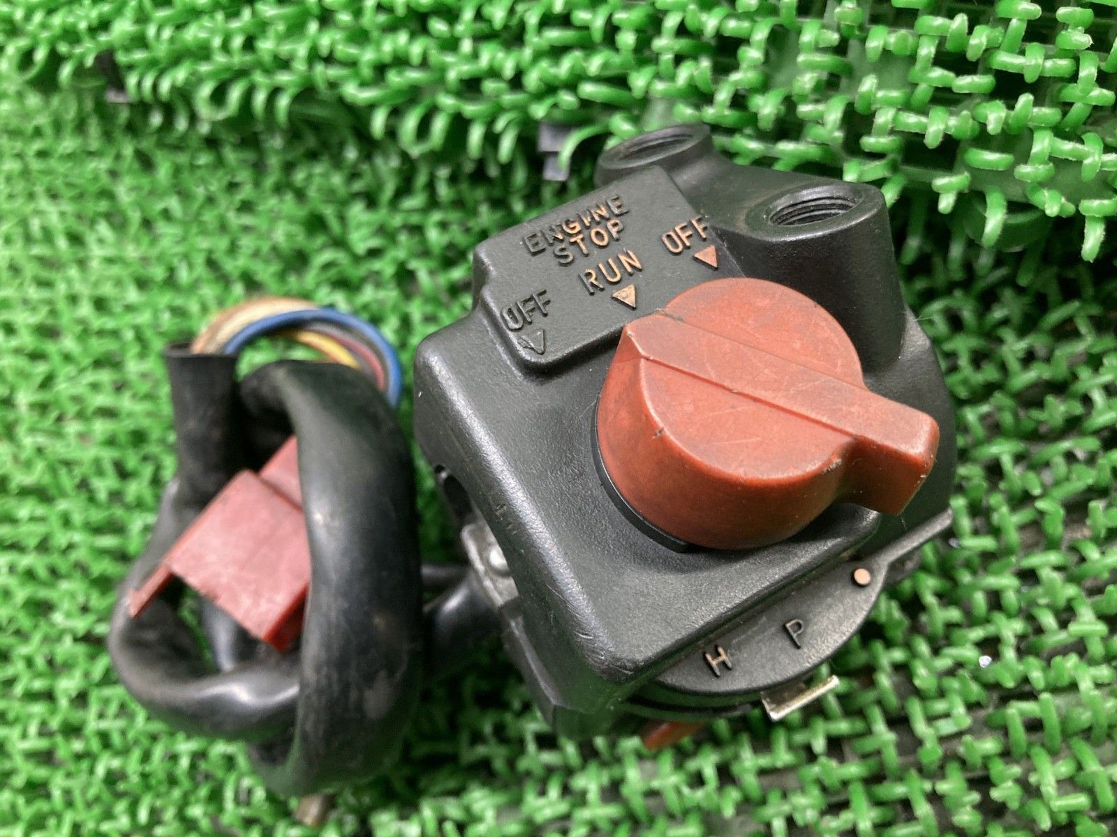 CBX400F ハンドルスイッチ 右 ホンダ 純正 バイク 部品 NC07 スイッチボックス 修復素材に 品薄 品 Uf