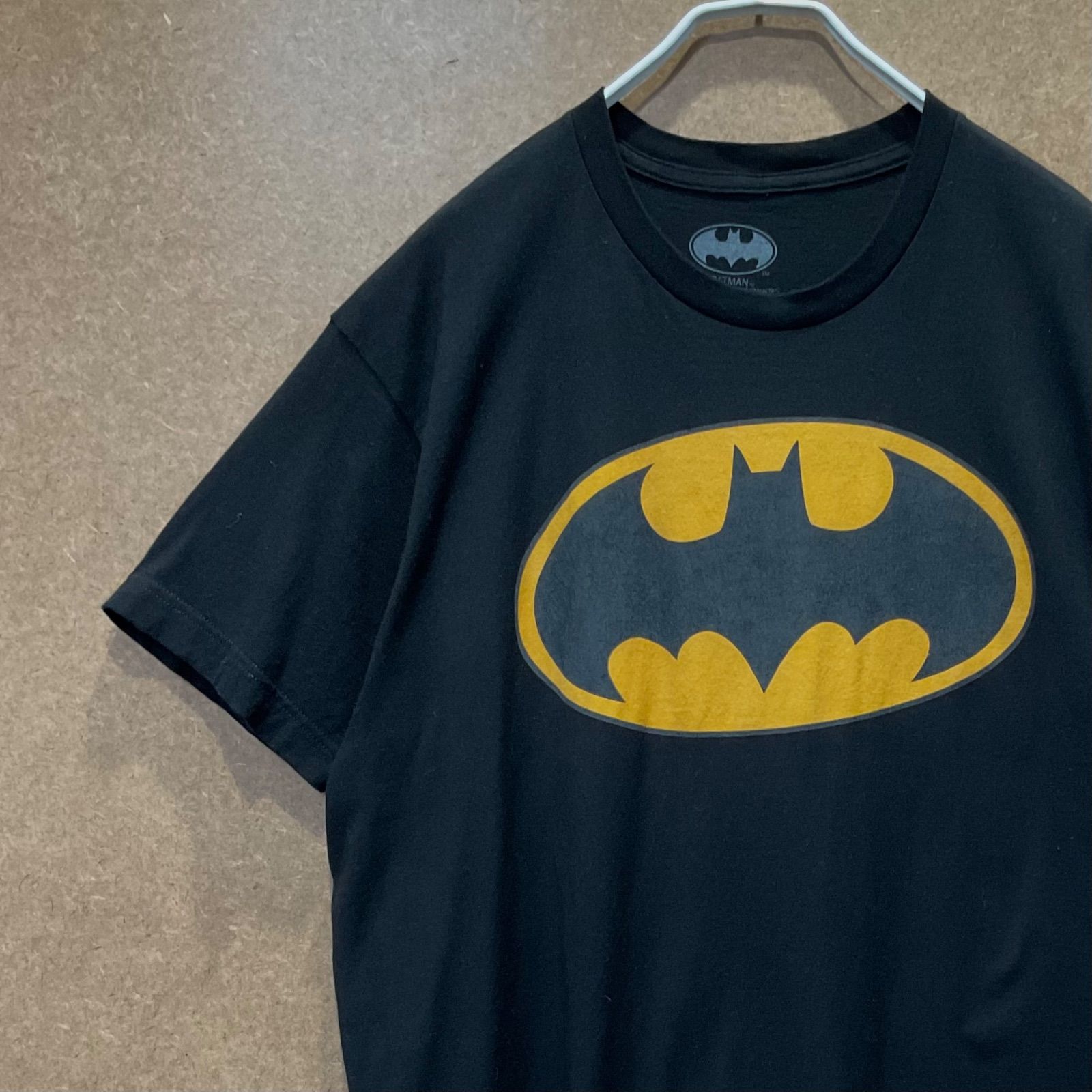 US古着 バットマンBATMAN 反射ロゴプリント メキシコ製 アメコミ 半袖t 