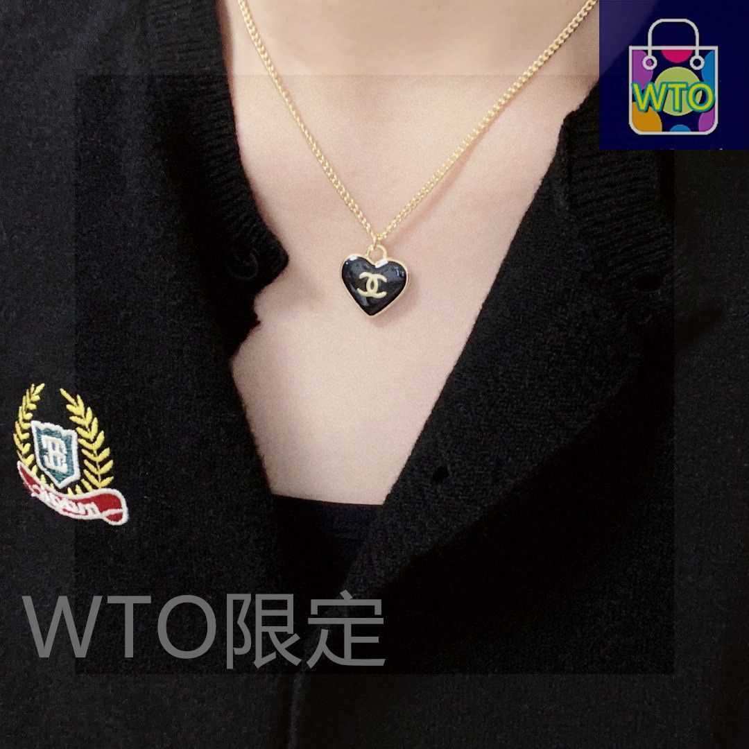 【レザーのチェーン風ハート♢】CHANEL *ネックレス 20230803_60.jpg