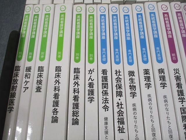 WE10-002 医学書院 系統看護学講座 専門I/II/専門基礎/統合分野/別巻 テキスト大量セット 2019～2021 計37冊 ★ 000L3D