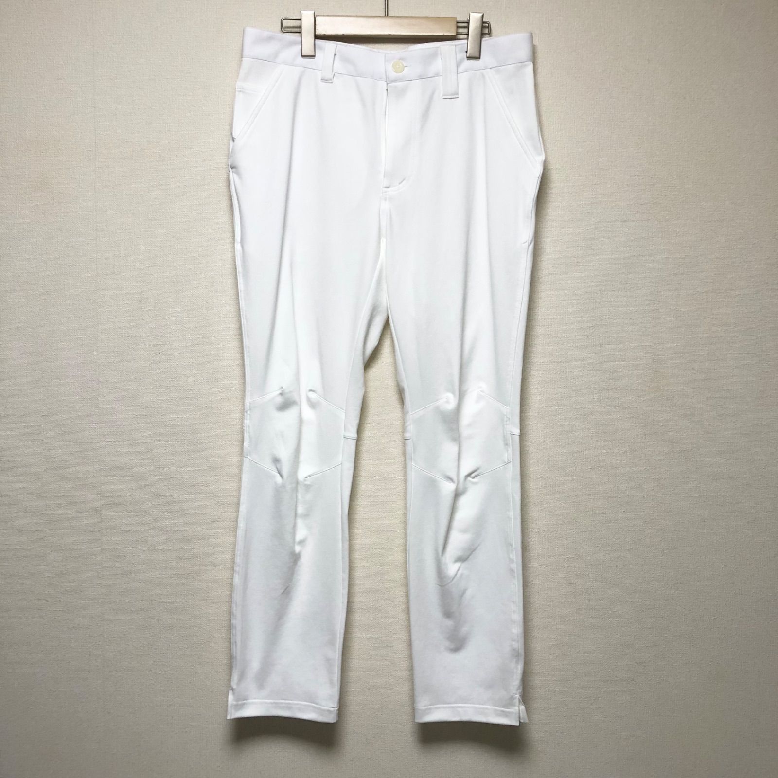 +81 GOLF ホワイト ゴルフパンツ GDO ORIGINAL メンズ3 (81〜83cm) ホワイト ロングパンツ